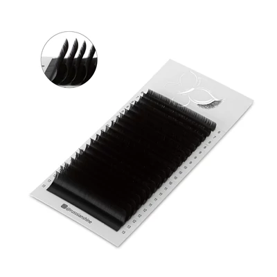 0.07 dm, Mix tálcás 20 soros (6-13mm) műszempilla több méretben