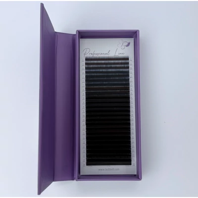 Ombre kék B mix 25 soros műszempilla 